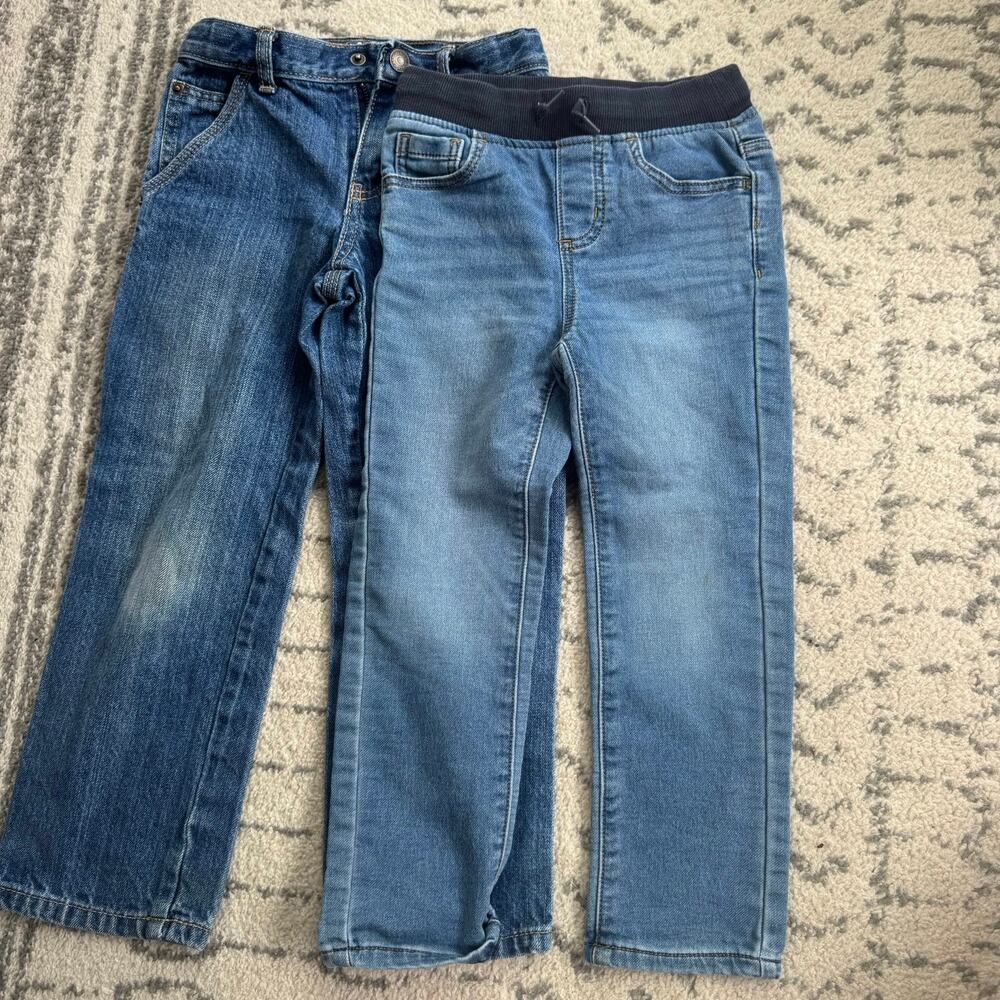 Toddler Boys Denim Jeans Bundle Size 5 - Picture 2 of 8